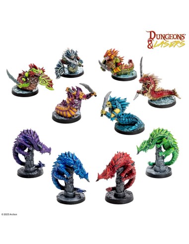 DUNGEONS & LASERS Scareguards Archipelago Raiders and Beasts 