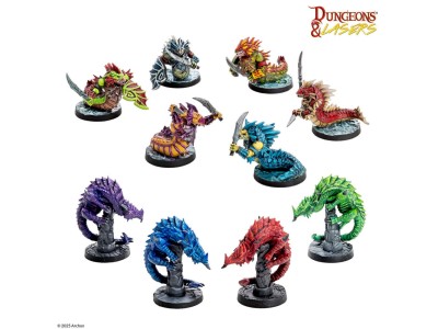 DUNGEONS & LASERS Scareguards Archipelago Raiders and Beasts 