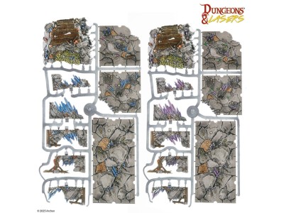 DUNGEONS & LASERS Deep Mines Pre-painted 