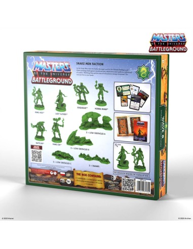 MOTU: BATTLEGROUND Wave 8 - Snake Men Faction (DE) 