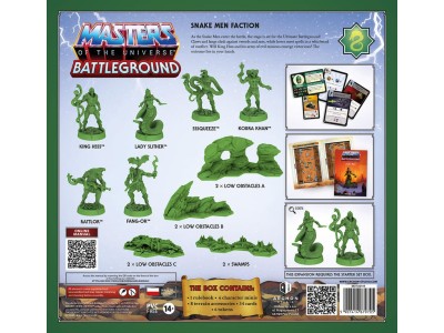 MOTU: BATTLEGROUND Wave 8 - Snake Men Faction (FR) 