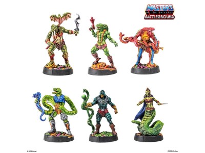 MOTU: BATTLEGROUND Wave 8 - Snake Men Faction (FR) 