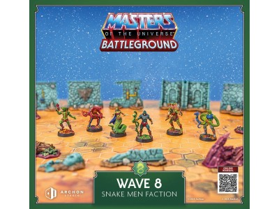 MOTU: BATTLEGROUND Wave 8 - Snake Men Faction (ES) 