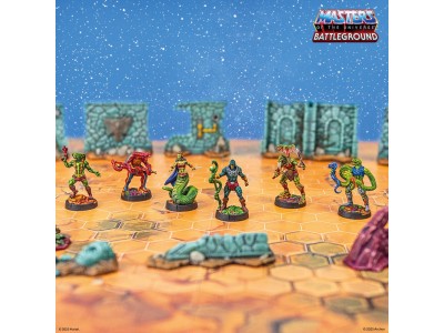MOTU: BATTLEGROUND Wave 8 - Snake Men Faction (ES) 