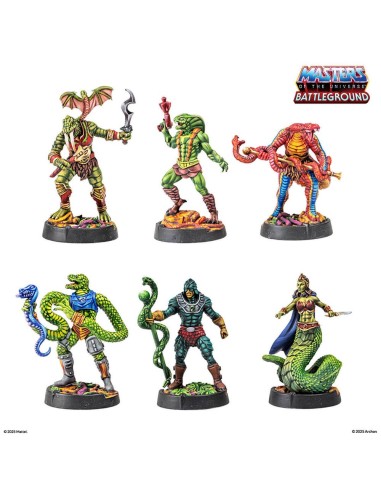 MOTU: BATTLEGROUND Wave 8 - Snake Men Faction (ES) 