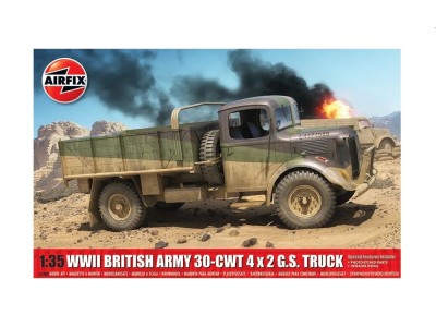 WWII British Army 30-cwt 4x2 GS Truck 