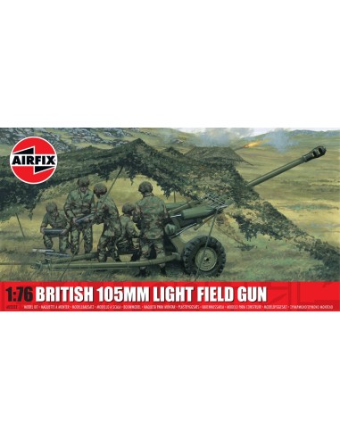British 105mm Light Field Gun 