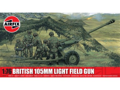 British 105mm Light Field Gun 