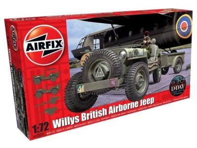 Willys Jeep, Trailer & 6PDR Gun 