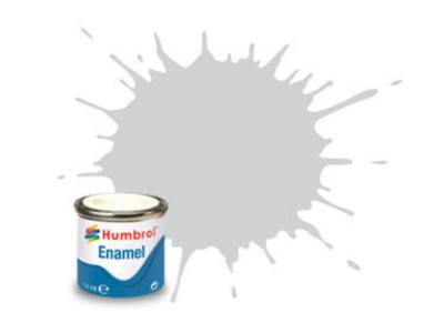 Humbrol 011 Silber, Glänzend 14 ml 