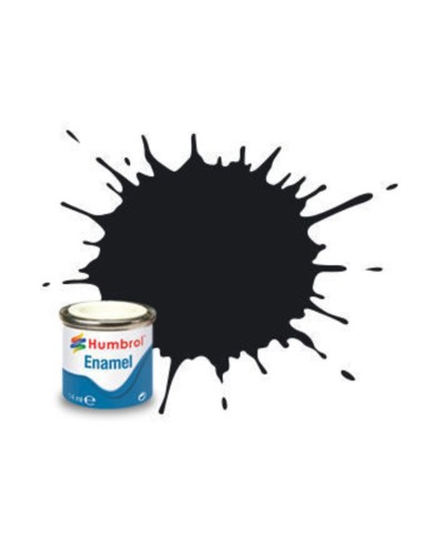 Humbrol 021 Schwarz, Glänzend 14 ml 