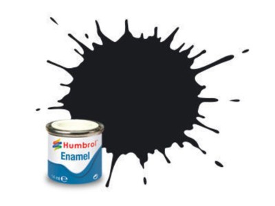 Humbrol 033 Schwarz, Matt 14 ml 