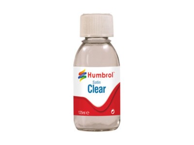 Humbrol Clear Satin 125ml 