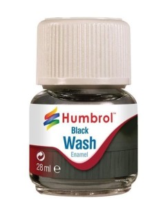 Humbrol Enamel Wash Black 28 ml 