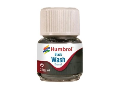 Humbrol Enamel Wash Black 28 ml 