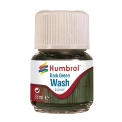 Humbrol Enamel Wash Dark Green 28 ml 