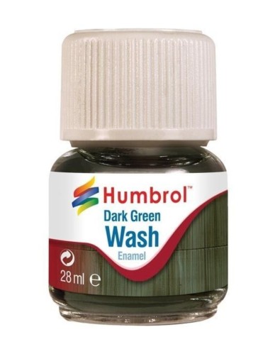 Humbrol Enamel Wash Dark Green 28 ml 