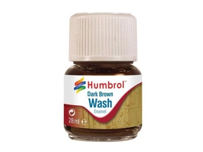 Humbrol Enamel Wash Dark Brown 28 ml 