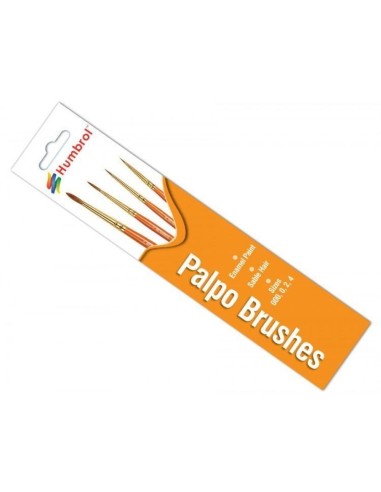 Palpo Pinsel-Set (Größen 000, 0, 2 & 4) 