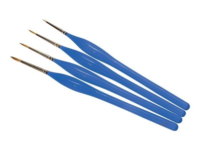 Detail Sable Brush Pack Sizes 00, 0, 1, 2 