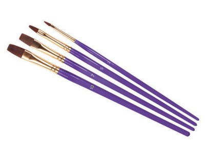 Pinsel Set -flach 3,5,7,10 