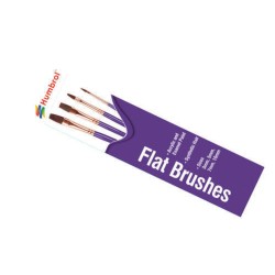 Pinsel Set -flach 3,5,7,10  2
