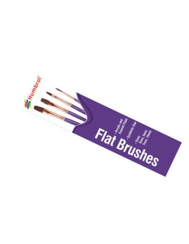 Pinsel Set -flach 3,5,7,10 