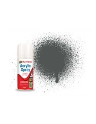 HUMBROL ACRYLIC HOBBY SPRAY 150ML No 27 Sea Grey 