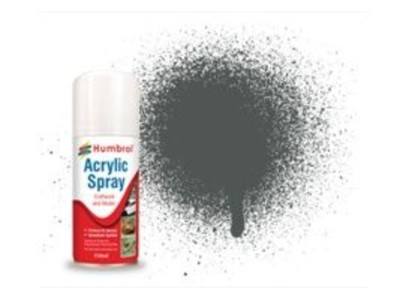HUMBROL ACRYLIC HOBBY SPRAY 150ML No 27 Sea Grey 