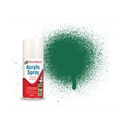 HUMBROL ACRYLIC HOBBY SPRAY 150ML No 30 Dark Green 