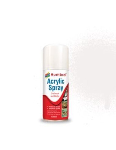 HUMBROL ACRYLIC HOBBY VARNISH SPRAY 150ML No 35 Varnish Gloss 