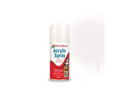 HUMBROL ACRYLIC HOBBY VARNISH SPRAY 150ML No 35 Varnish Gloss 