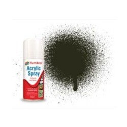 HUMBROL ACRYLIC HOBBY SPRAY 150ML No 53 Gun Metal 