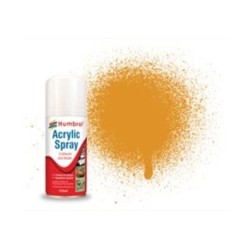 HUMBROL ACRYLIC HOBBY SPRAY 150ML No 54 Brass 