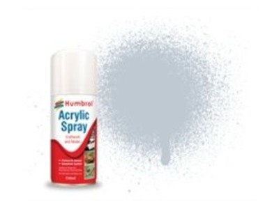 HUMBROL ACRYLIC HOBBY SPRAY 150ML No 56 Aluminium 