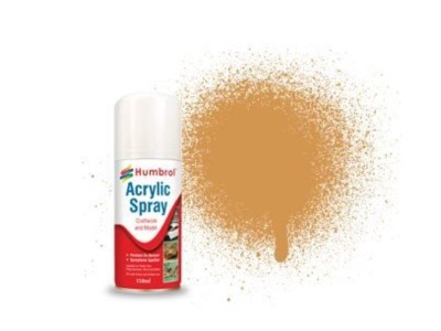 HUMBROL ACRYLIC HOBBY SPRAY 150ML No 63 Sand 