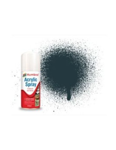 HUMBROL ACRYLIC HOBBY SPRAY 150ML No 67 Tank Grey 