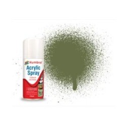 HUMBROL ACRYLIC HOBBY SPRAY 150ML No 80 Grass Green 