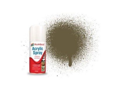 HUMBROL ACRYLIC HOBBY SPRAY 150ML No 86 Light Olive 