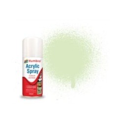 HUMBROL ACRYLIC HOBBY SPRAY 150ML No 90 Beige Green Matt 