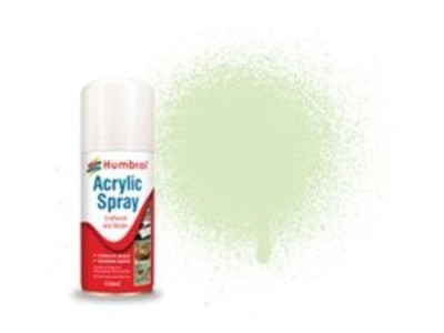 HUMBROL ACRYLIC HOBBY SPRAY 150ML No 90 Beige Green Matt 