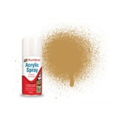 HUMBROL ACRYLIC HOBBY SPRAY 150ML No 93 Desert Yellow 