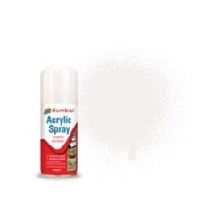 HUMBROL ACRYLIC HOBBY VARNISH SPRAY 150ML No 135 Satin Varnish 