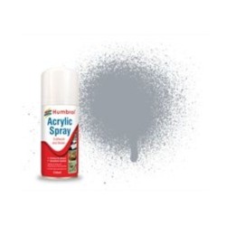 HUMBROL ACRYLIC HOBBY SPRAY 150ML No 165 Medium Sea Grey Satin 