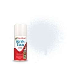 HUMBROL ACRYLIC HOBBY SPRAY 150ML No 191 Chrome Silver 