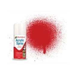 HUMBROL ACRYLIC HOBBY SPRAY 150ML No 220 Italian Racing Red 