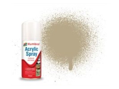HUMBROL ACRYLIC HOBBY SPRAY 150ML No 237 Desert Tan 