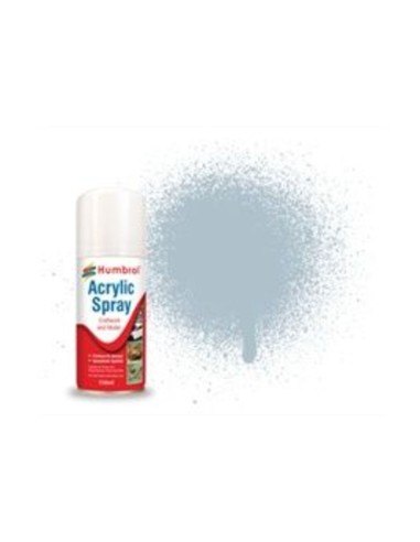 HUMBROL METALCOTE HOBBY VARNISH SPRAY 150ML No 27003 Metalcote Polished Steel 