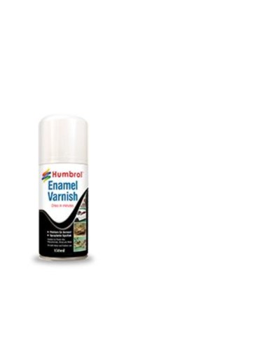 HUMBROL ENAMEL HOBBY VARNISH SPRAY 150ML No 35 Varnish Gloss 