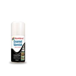 HUMBROL ENAMEL HOBBY VARNISH SPRAY 150ML No 49 Varnish Matt 